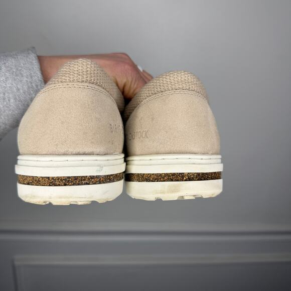 Birkenstock Oswego Sandcastle Canvas Slip-On Loafer EU 41 W10-10.5 M8-8.5 - Picture 4 of 9